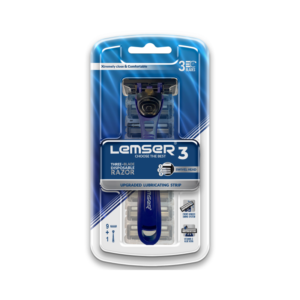 تیغ اصلاح سه لبه سیستمی 9+1 لمسر (LEMSER)