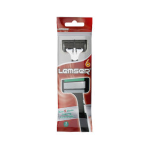 تیغ اصلاح شش لبه تک عددی لمسر (LEMSER)