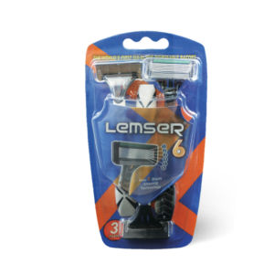 تیغ اصلاح شش لبه وکیوم سه عددی لمسر (LEMSER)